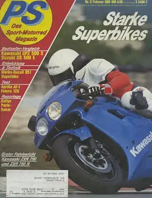 PS Die Motorradzeitung 1991 Heft 2