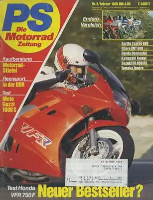PS Die Motorradzeitung 1990 Heft 2