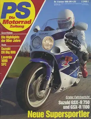 PS Die Motorradzeitung 1990 Heft 1