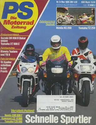 PS Die Motorradzeitung 1990 Heft 5