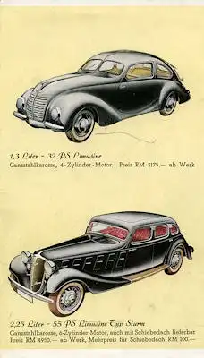 Hanomag Programm 1939