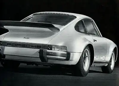 Porsche 911 Turbo Prospekt 1975
