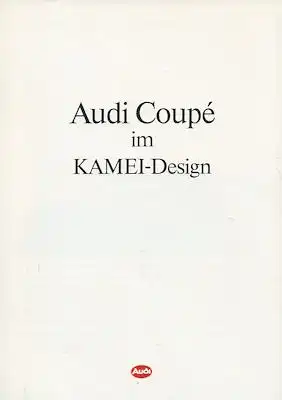Audi Coupé B 3 im Kamei Design Prospekt 1.1991