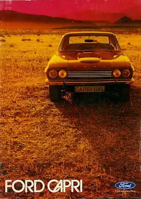 Ford Capri I Prospekt 3.1973