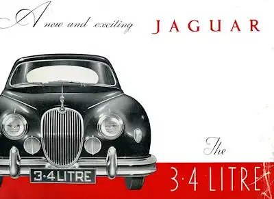 Jaguar 3.4 ( Mark 1) Prospekt 1957