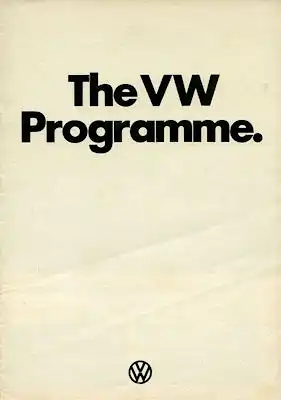 VW Programm 8.1973 e