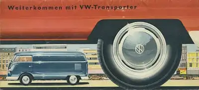 VW T 1 Prospekt 8.1958