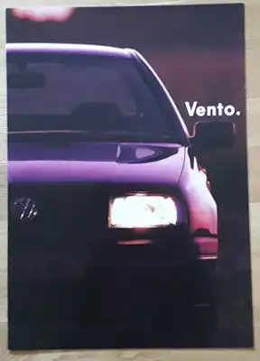 VW Vento Prospekt 1.1992