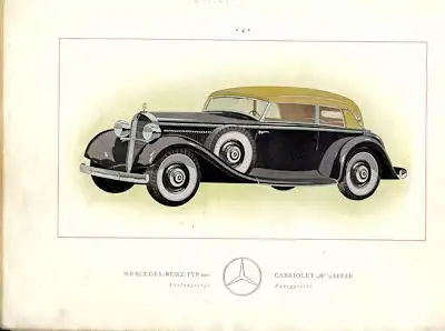 Mercedes-Benz Typ 200 Prospekt 1.1935