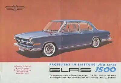 Glas 1500 Prospekt 9.1963