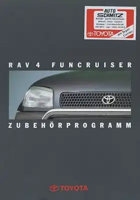 Toyota RAV 4 Zubehör Prospekt 7.1994
