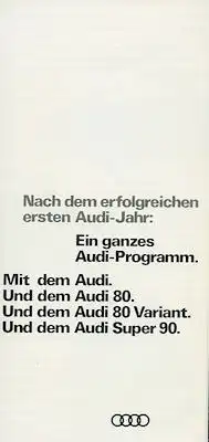 Audi Programm 1.1967