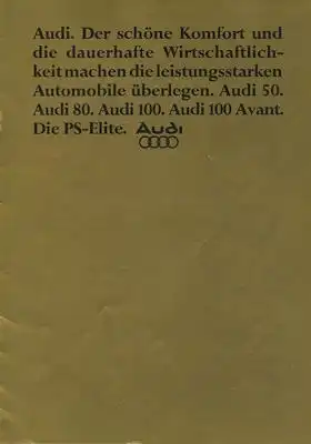 Audi Programm 8.1977