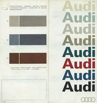 Audi Farben 1965/66