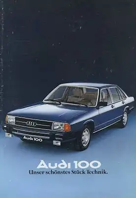 Audi 100 C 2 Prospekt 3.1977