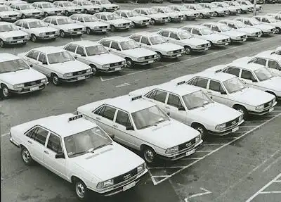 Audi 100 C 2 Taxi Presse-Info 11.1979