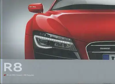 Audi R 8 Coupé / Spyder Prospekt 4.2014