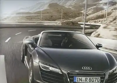 Audi R 8 Coupé / Spyder Prospekt 4.2014