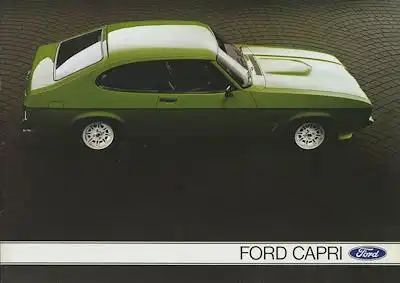 Ford Capri II Prospekt 4.1976