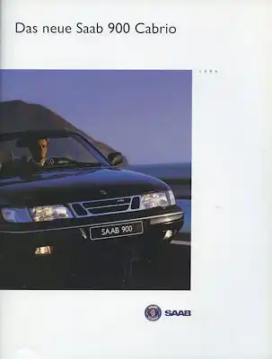 Saab 900 Cabrio Prospekt 1994