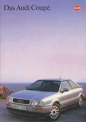 Audi Coupé B 3 Prospekt 1.1993