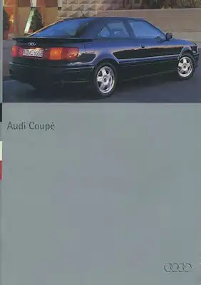 Audi Coupé B 3 Prospekt 1.1994