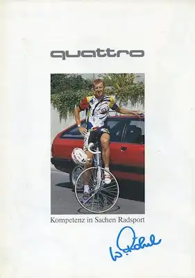Quattro GmbH Radsport Prospekt ca. 1992