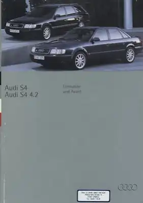 Audi S 4 4.2 / Avant C 4 Prospekt 1.1994