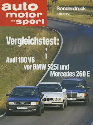 Audi 100 C 4 Test 2.1991