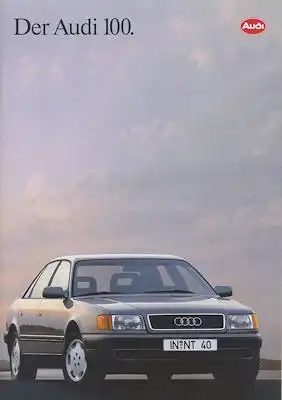 Audi 100 C 4 Prospekt 1.1992