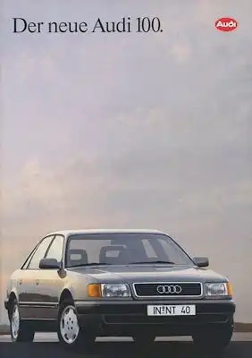 Audi 100 C 4 Prospekt 7.1991