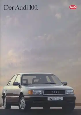 Audi 100 C 4 Prospekt 1.1993