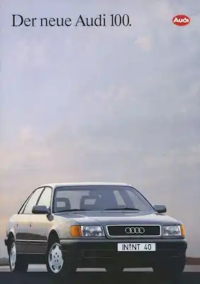 Audi 100 C 4 Prospekt 12.1990