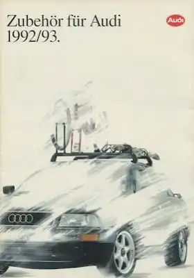 Audi Zubehör Prospekt 1992/93