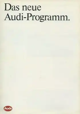 Audi Programm 1.1984