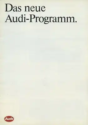Audi Programm 8.1983