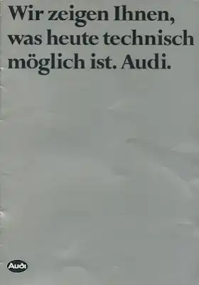 Audi Programm 2.1983