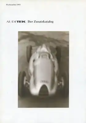 Audi Quattro GmbH Werbemittel Prospekt 1993