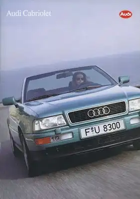 Audi Cabriolet Prospekt 7.1993