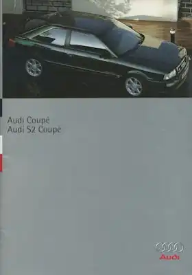 Audi Coupé / S 2 B 3 Prospekt 3.1995