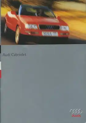 Audi Cabriolet Prospekt 1.1996
