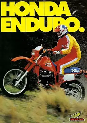 Honda Enduro Programm 1985
