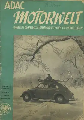 ADAC Motorwelt 1951 Heft 12