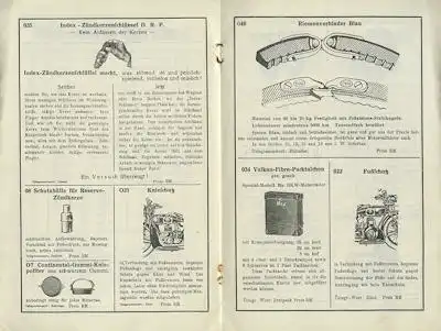 DKW Spezial Zubehör Katalog Nr. 4 1920er Jahre