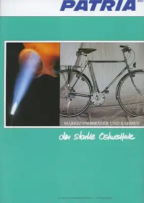 Patria WKC Fahrrad Prospekt 1980er Jahre