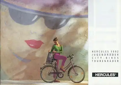 Hercules Fahrrad Programm 9.1991