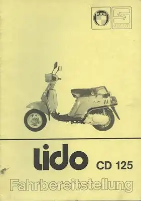 Puch Lido CD 125 Fahrbereitstellung 1974