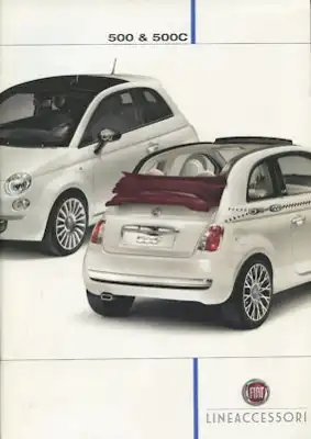 Fiat 500 / 500C Line Accessori Prospekt 8.2010