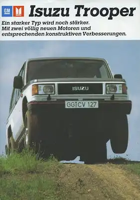 Isuzu Trooper Prospekt 9.1987