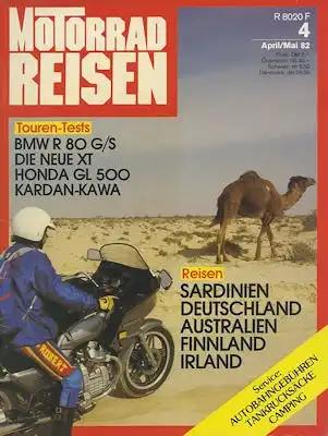 Motorrad Reisen 1982 Heft 4/5